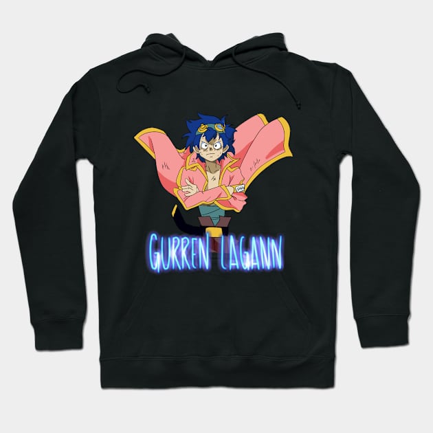 Gurren Lagann Hoodie by lexcutler97